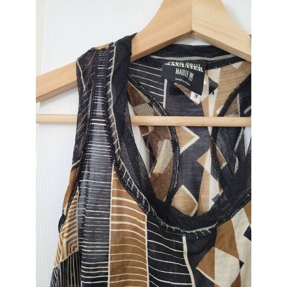Jean Paul Gautier Vintage Silk Printed Top S - Picture 2 of 12